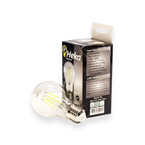 Led Filament Ampul 6 W E27 Beyaz Işık