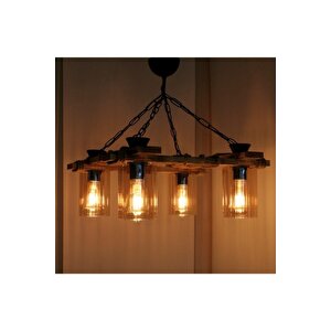 Rustik Led Ampul Amber E27 Duy Armut Tipi St64 Dekoratif - Toptan Koli Fiyatı-50 Adettir