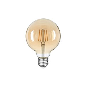 Rustik Led Ampul E27 G95 6w Gün Işığı
