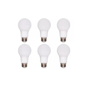 Günışığı Ampül 6'li Paket Sarı Renkli 9-10 Watt Standart E27 Duy