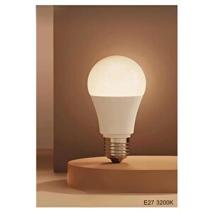 Günışığı Ampül 6'li Paket Sarı Renkli 9-10 Watt Standart E27 Duy
