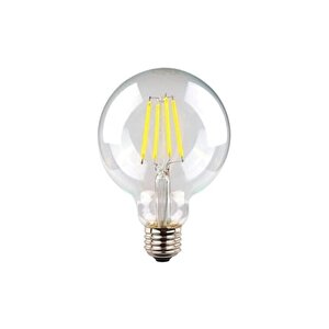 G95 6500k Beyaz Işık Led Rustik Ampul - Büyük Beyaz Top Ampül Dekoratif Rustik