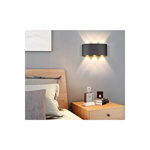 8011 10w Led Aplik Aydınlatma Çift Taraflı Led Dekoratif Duvar Aplik