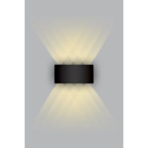 Led Aplik Aydınlatma Çift Taraflı Led Dekoratif Duvar Aplik 4 Led