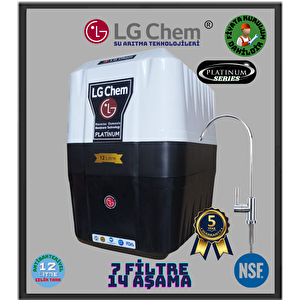 Platinum 12 Litre 14 Aşama 7 Filitre  Montaj Dahil Su Arıtma Cihazı