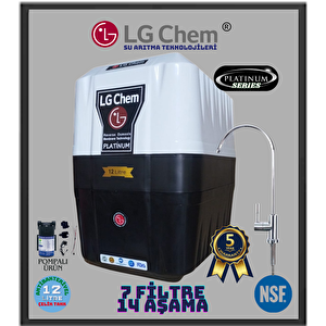 Platinum 12 Litre 14 Aşama 7 Filitre Pompalı Su Arıtma Cihazı
