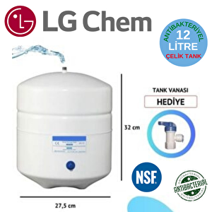 Lg Chem Platinum 12 Litre 14 Aşama 7 Filitre  Su Arıtma Cihazı