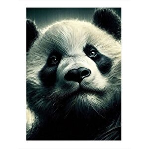 Panda Art Mdf Tablo 35cm X50cm 35x50 cm