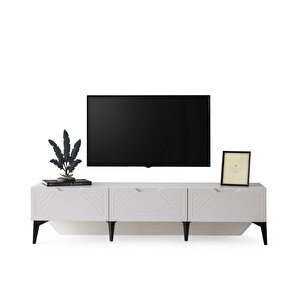 Dolunay Modern Membran Çekmeceli Tv Sehpası 180cm