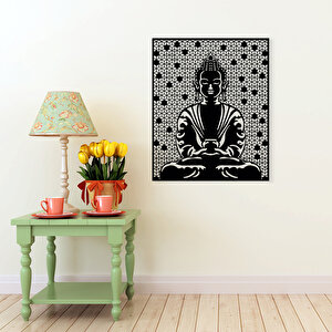 , Budha Namaste Metal Duvar Tablo