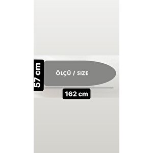 Xxl Prestige Ütü Masası Kılıfı Bezi Örtüsü (57x162cm)