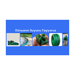 30 Metre Bahçe Hortumu Örgülü Bahçe Hortumu Iç Çapı 12,5 Militre 1/2”inç 20 Metre-