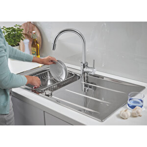 Grohe Concetto Tek Kumandalı Eviye Bataryası - 32663003