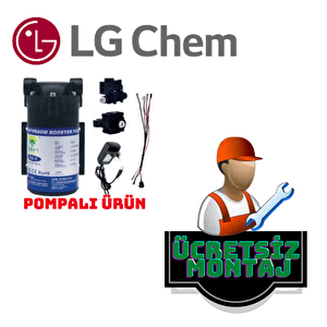 Light Gastro Siyah 12 Litrelik Antibakteriyel Çelik Tanklı Pompalı Montaj Dahil Su Arıtma Cihazı