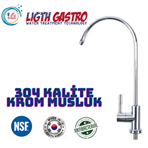 Light Gastro Siyah 12 Litrelik Antibakteriyel Çelik Tanklı Pompalı Montaj Dahil Su Arıtma Cihazı