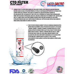 Light Gastro Beyaz 12 Litrelik Antibakteriyel Çelik Tanklı  Montaj Dahil Su Arıtma Cihazı