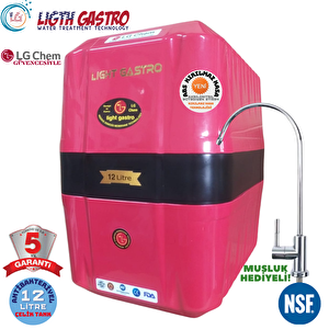 Light Gastro 12 Litrelik Antibakteriyel Çelik Tanklı Su Arıtma Cihazı