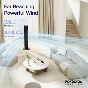 TempSense 42 DC Tower Fan Kule Tipi Vantilatör