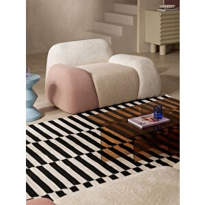 Mode Pier Berjer 3 Renk Bukle Kumaş İşbir Sünger (dai̇reni̇ze Tesli̇m) Çok Renkli