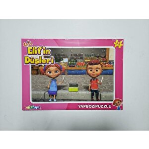 and Trt Çocuk Elif'in Düşleri 48 Parça Yapboz (puzzle)
