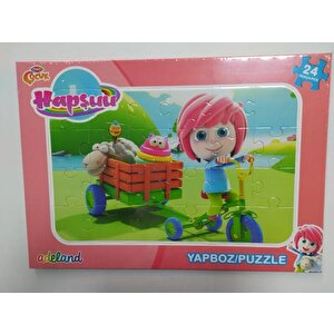 and Trt Çocuk Hapşuu 24 Parça Yapboz (puzzle)