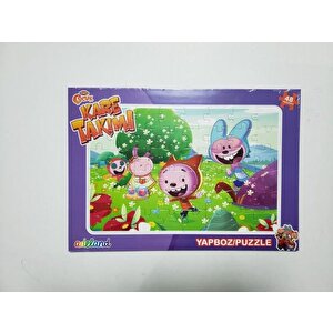and Trt Çocuk Kare Takımı 48 Parça Yapboz (puzzle)
