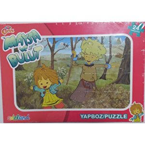 and Trt Çocuk Maysa Ve Bulut 24 Parça Yapboz (puzzle)