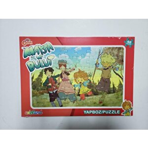 and Trt Çocuk Maysa Ve Bulut 48 Parça Yapboz (puzzle)