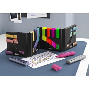 Faber-castell Fosforlu Kalem 16'lı Masa Seti