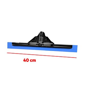 Çekpas Çekçek Yersil 40 Cm Geniş Kalın Metal İşyeri Cam Zemin Yer Temizleme