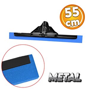 Geniş Kalın Metal Çekpas Çekçek Yersil 55 Cm İşyeri Cam Zemin Yer Temizleme