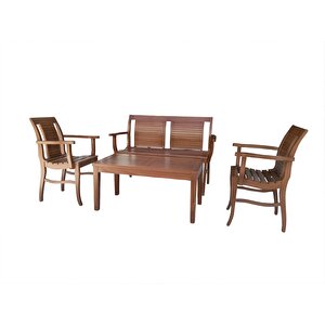 Bahçe-balkon 12391 Rattan Tk Model Kayın Izgara Su Etkilemez Kutuda Sevk El Yapım