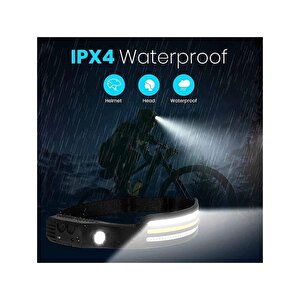 Powerdex Pd-1172 Profesyonel Sensörlü Esnek Cob Ledli Kafa Lambası