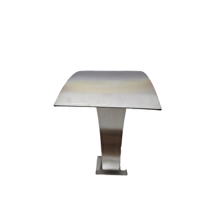 Havuz12853 Şelale Kobra 1000-600 Mm 316 Kalite 1,2 Mm Paslanmaz Çelik El Yapım