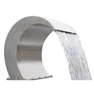 Havuz 12418 Şelale Kobra 600-500 Mm 316 Kalite 1,2 Mm Paslanmaz Çelik El Yapım