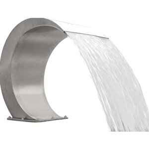 Havuz 12418 Şelale Kobra 600-500 Mm 316 Kalite 1,2 Mm Paslanmaz Çelik El Yapım