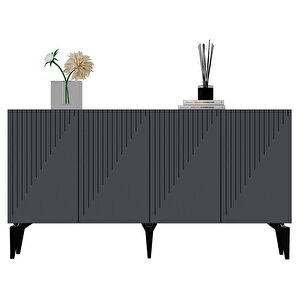 Lazer Desenli 150 Cm Draw Konsol Antrasit