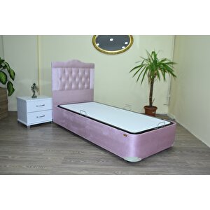 Baza-başlık 13435 Tay Tüy Model  Kumaş Kapitone Başlık Metal Çelik100*200 El Yapım