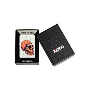 Zippo Çakmak 48659 Cyber Skull Design