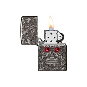 Çakmak 49300 Armor Crystal Skull Design Lighter