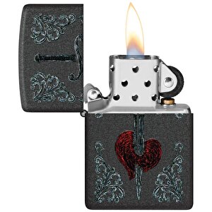 Çakmak 48617 Heart Dagger Tattoo Design