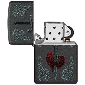 Çakmak 48617 Heart Dagger Tattoo Design