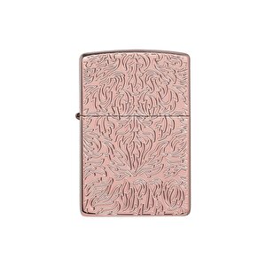 Zippo Çakmak 49703 Armor Zippo Carved Design