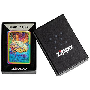 Zippo Çakmak 49787 Psychedelic Brain Design
