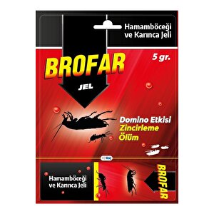 Brofar Böcek Ve Karinca Jeli̇ 5gr
