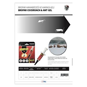 Brofar Böcek Ve Karinca Jeli̇ 5gr