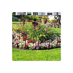 Dekorati̇f Bahçe Çi̇ti̇ 33cm Tek Parça Model 1 Si̇yah Hobi̇ Bahçesi̇, Çi̇çek, Sebze, Mi̇ni̇ Bahçe