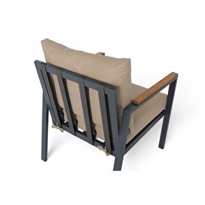 Miel Bahçe Balkon Mini Oturma Grubu