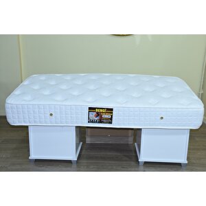 Yatak 13530 Full Ortopedik Lüx Pamuklu Kumaş Çift Taraf Jakarlı Model 90*190 Cm