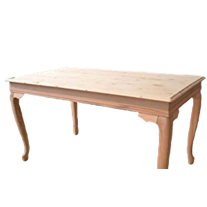 Masa 13576 Model Ahşap Ladi̇n Masif Sabit Tabla Klasik Kayın Aslan Ayak El Yapım